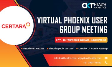Certara's India Virtual Phoenix User Group Meeting